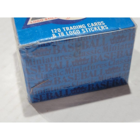 1987 Fleer Mini Classic Miniatures Set Baseball BRAND NEW 120 Cards 18 Stickers - Picture 3 of 4
